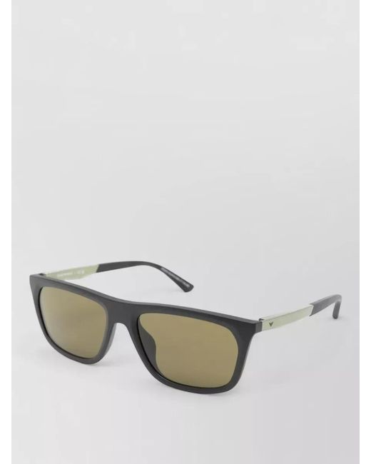 Emporio Armani Multicolor Rectangular Sunglasses