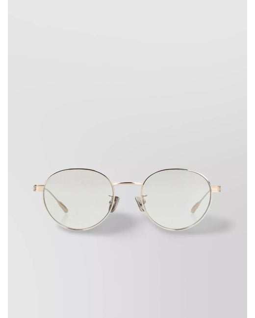 Moncler Multicolor Steel Round-Frame Sunglasses for men