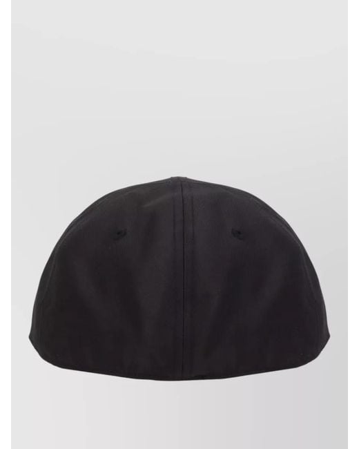 C P Company Black Logo Baseball Cap for men