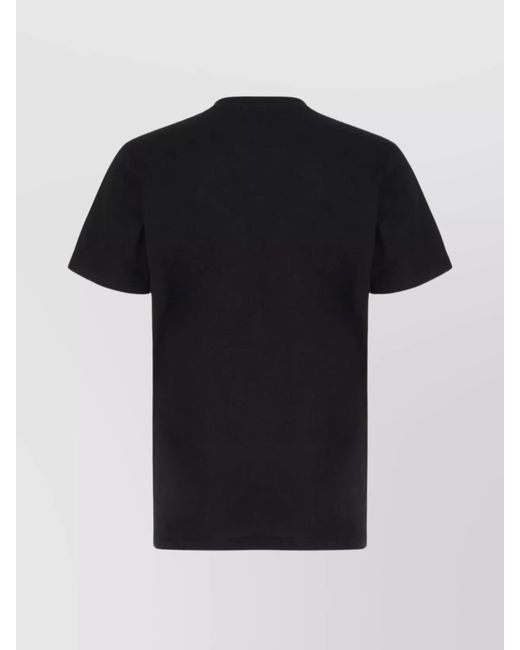 Moschino Black Cotton T-Shirt for men