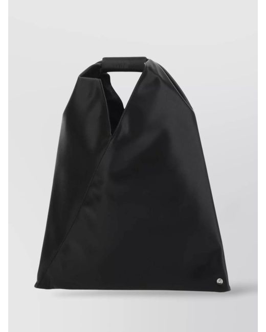 MM6 by Maison Margiela Black Japanese Small Shoulder Bag
