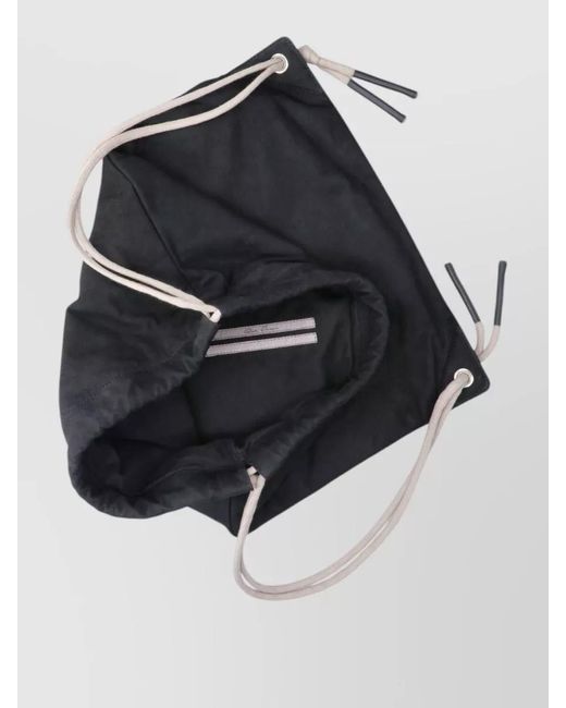 Rick Owens Blue Backpack Collection Lightweight Design Adjustable Straps