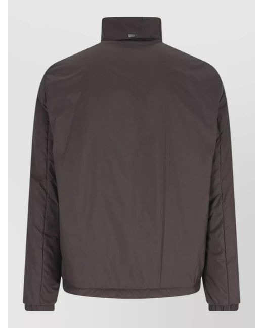 Herno Gray Lightweight Padded Jacket for men