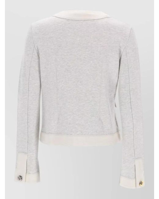 Moschino Blue Buttoned Cardigan