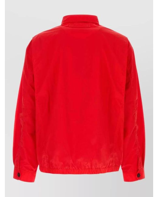 GIMAGUAS Red Cotton Jacket for men