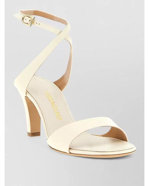 Ferragamo Natural Leather Teresy Sandals