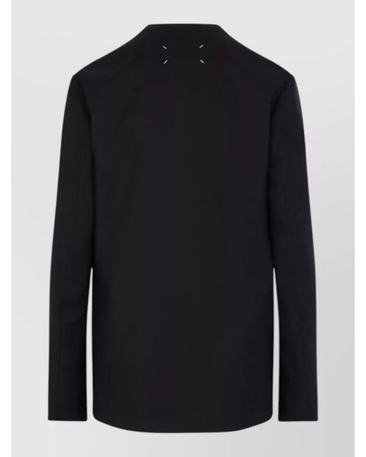 Maison Margiela Blue Wool Blazer