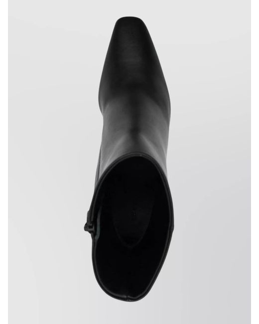 Fear Of God Black Leather Ankle Boots