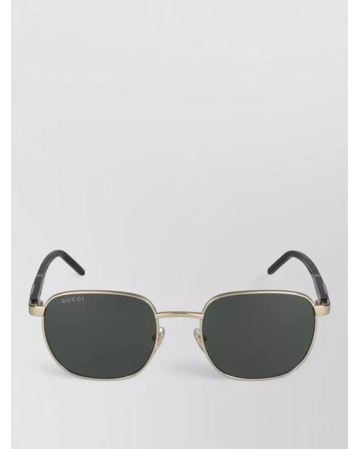 Gucci Gray Sunglasses Gg1799S 001 Metal Frame for men