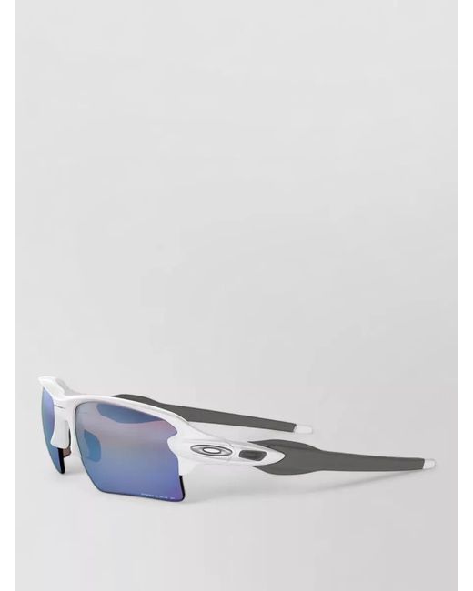 Oakley Blue Flak 2.0 Xl Rectangular Sport Sunglasses