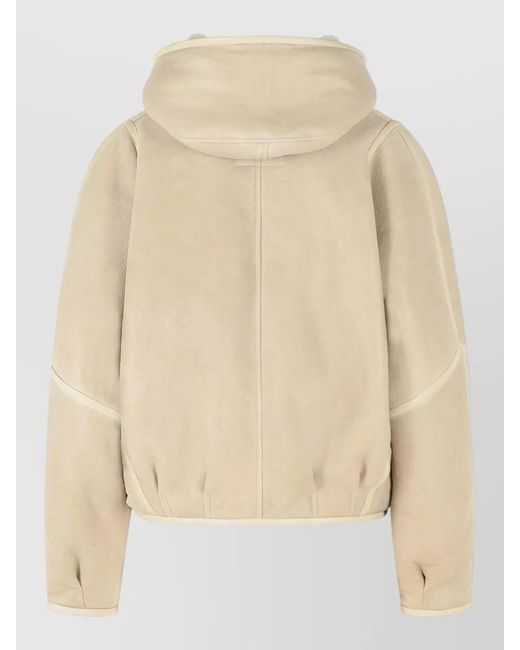 Isabel Marant Natural Shearling Short Coat