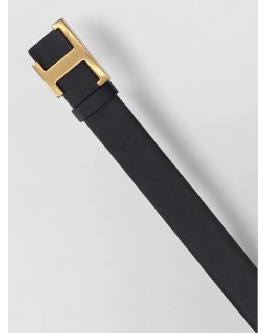 Tod's Gray Leather Belt
