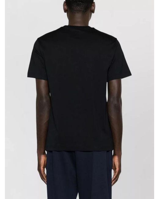 Emporio Armani Black Cotton Logo-Print T-Shirt Set for men