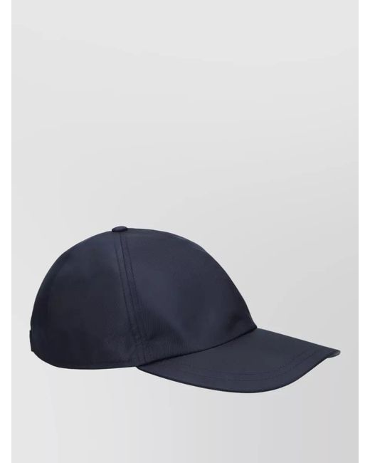 Borsalino Blue Hiker Baseball Cap Curved Brim Waterproof