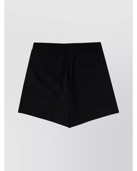 Jil Sander Black Logo Swim Shorts for men