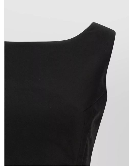 Magda Butrym Black Cotton Top
