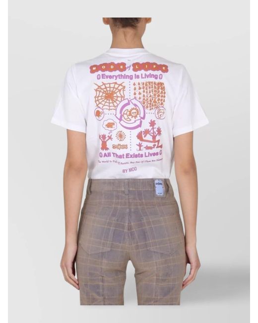 McQ Alexander McQueen White Logo Print T-Shirt