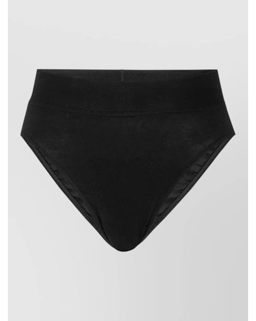 Calida Black High Waist Seamless Underwear Brief