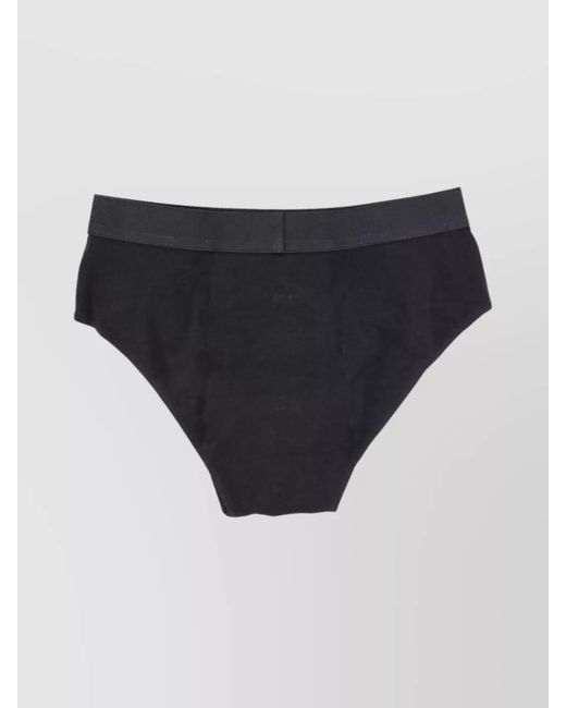 Rick Owens Black Seamless Briefs For Everyday Comfort for men