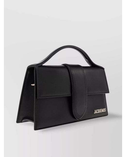 Jacquemus Black Le Grand Bambino Leather Mini Bag