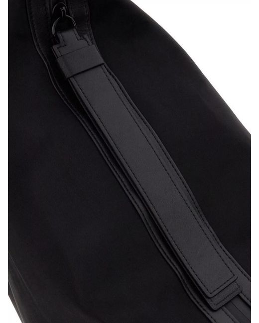 Kara Black Xxxl Fabric Shoulder Bag