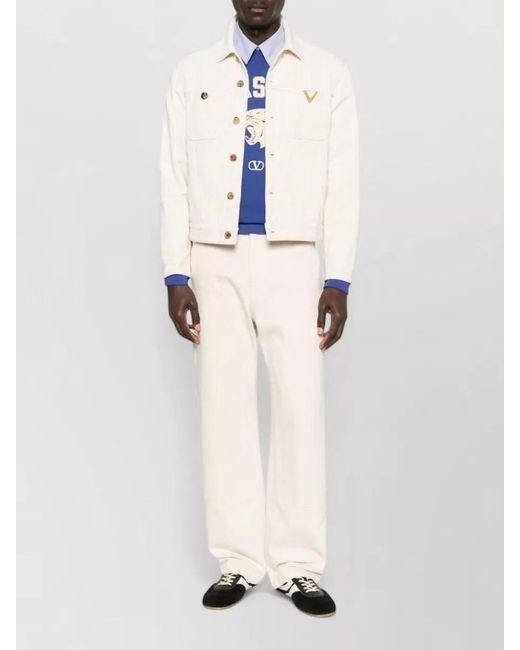 Valentino Garavani Natural Shirt Jacket for men