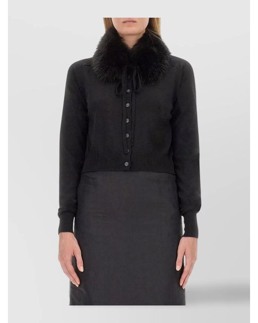 Sportmax Black Cardigan