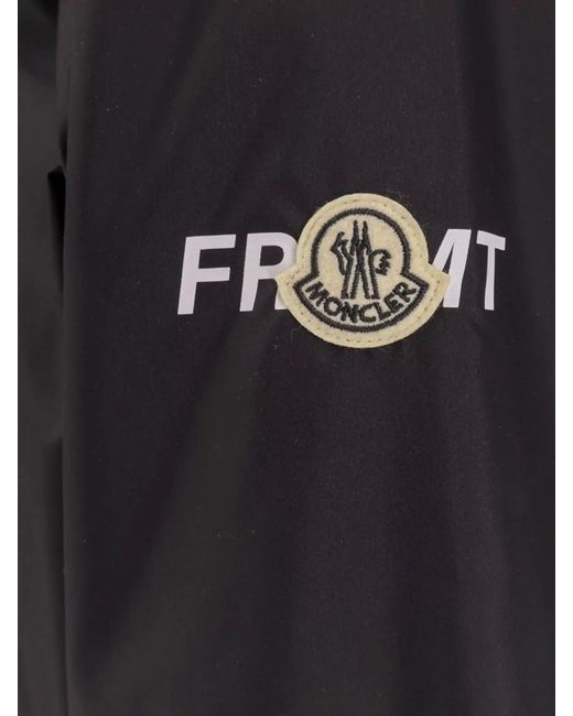 Moncler Genius Black Printed Sport Jacket for men