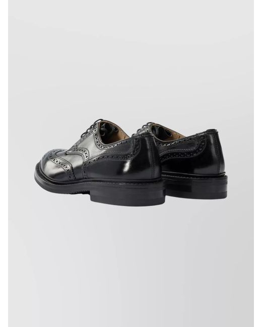 Tricker's Multicolor Leather Derby Shoes for men