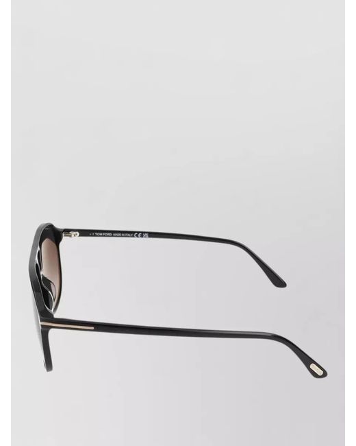 Tom Ford Metallic Sunglasses Ft1026 Cat Eye Uv Gradient
