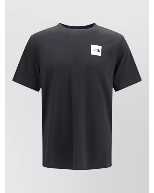 The North Face Black Crew Neck Short Sleeve Silk Nylon Top for men