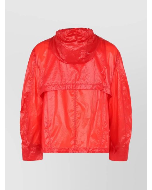 Ferragamo Red Techno Jacket for men