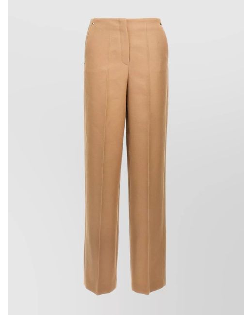 Fendi Natural Tailored Trousers