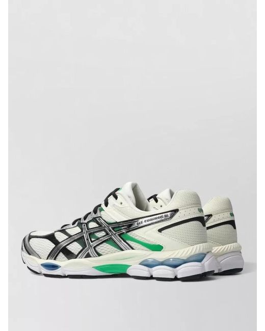 Asics Metallic Mesh Silk Nylon Low Top Sneakers