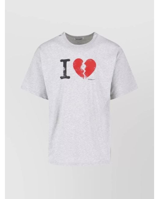 Magliano White Short-Sleeve T-Shirt for men