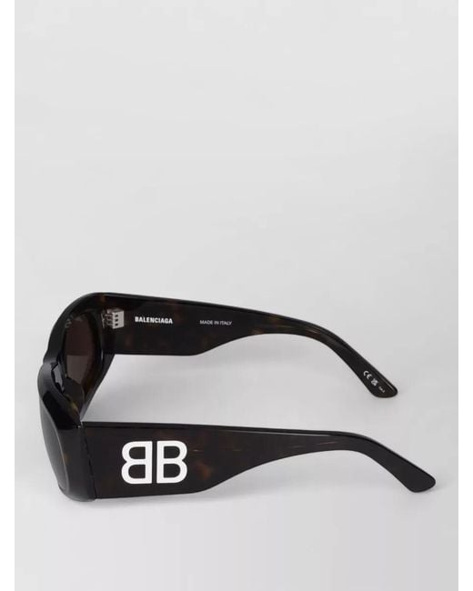 Balenciaga Multicolor Sunglasses Bb0395S 002 Oversized Square Frame