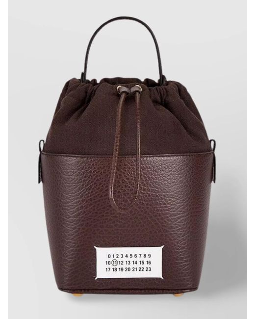 Maison Margiela Red Small 5Ac Bucket Bag