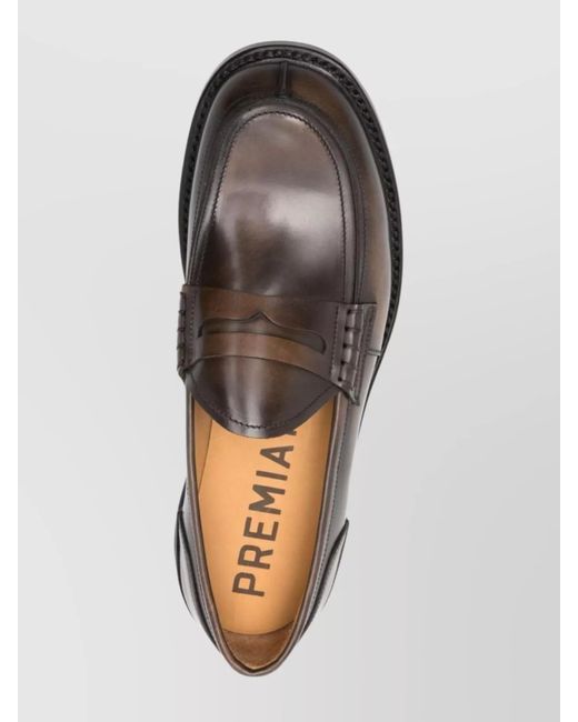 Premiata Multicolor Leather Loafers for men