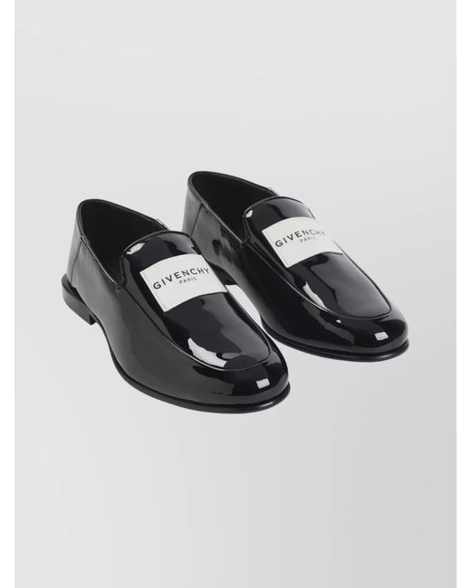 Givenchy Black Calf Leather Loafers