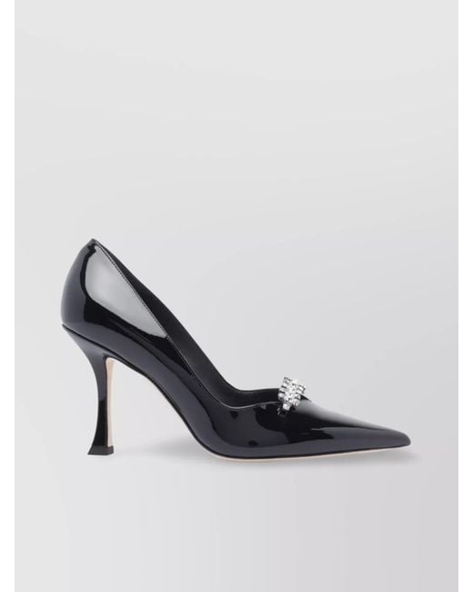 Jimmy Choo Multicolor Embellished Pointed Toe Pumps