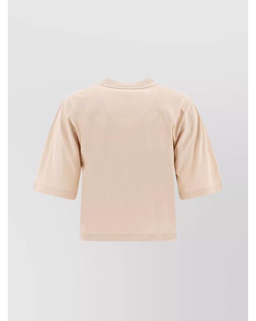 Pinko Natural Cotton T-Shirt