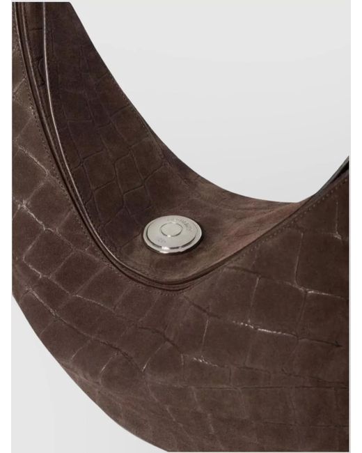Jacquemus Brown Calf Leather Shoulder Bag