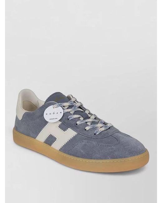 Hogan Blue Cool Leather Sneakers H Reinterpretation for men