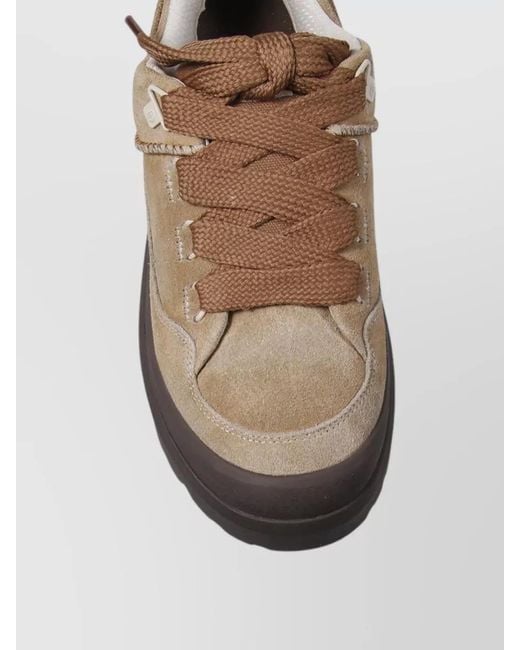 Ugg Brown Heritage Utility Sneaker Knoll Pull Tab for men