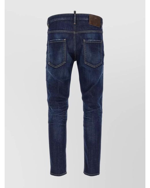 DSquared² Blue Slim-Fit Denim Jeans for men