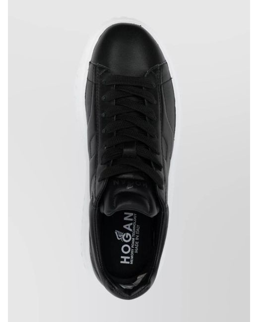 Hogan Multicolor Leather Low-Top Sneakers