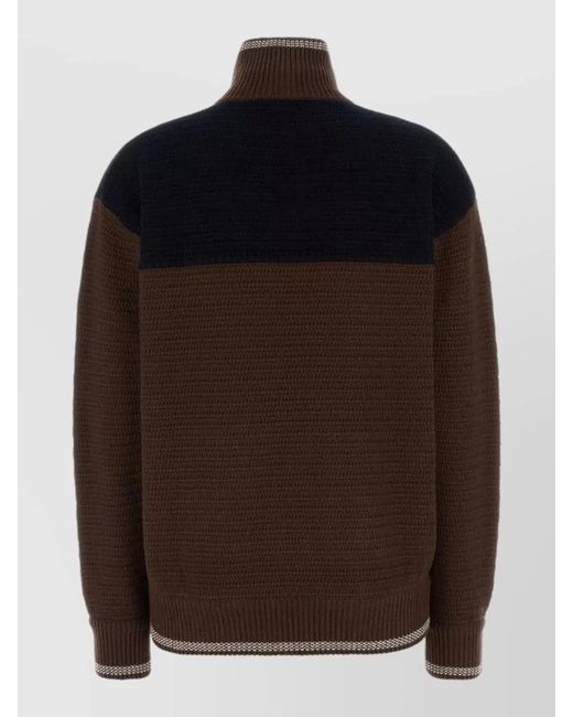 Miu Miu Brown Cashmere Cardigan