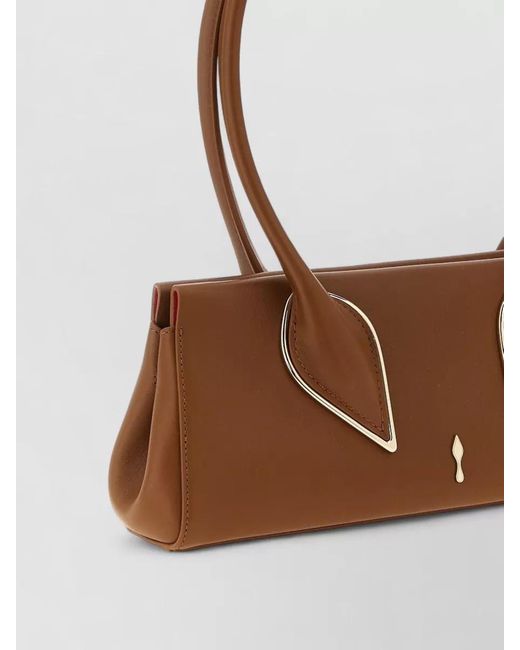 Christian Louboutin Brown Venus Leather Shoulder Bag