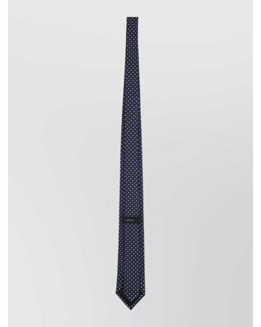 Boss White Polka Dot Slim Tie Narrow Shape Formal for men