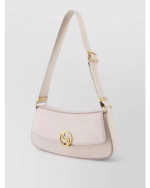 Stella McCartney Natural Eco Alter Mat Vegan Leather Shoulder Bag